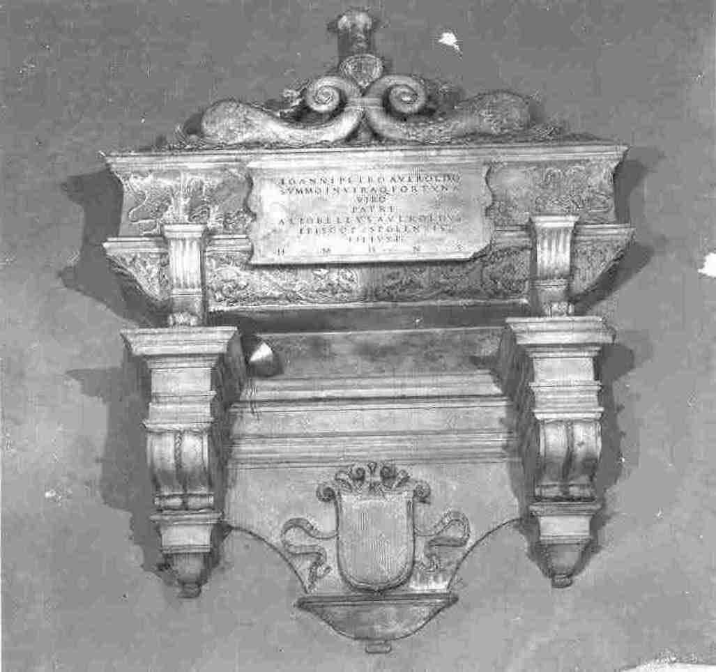 monumento funebre, opera isolata - ambito bresciano (sec. XVI)