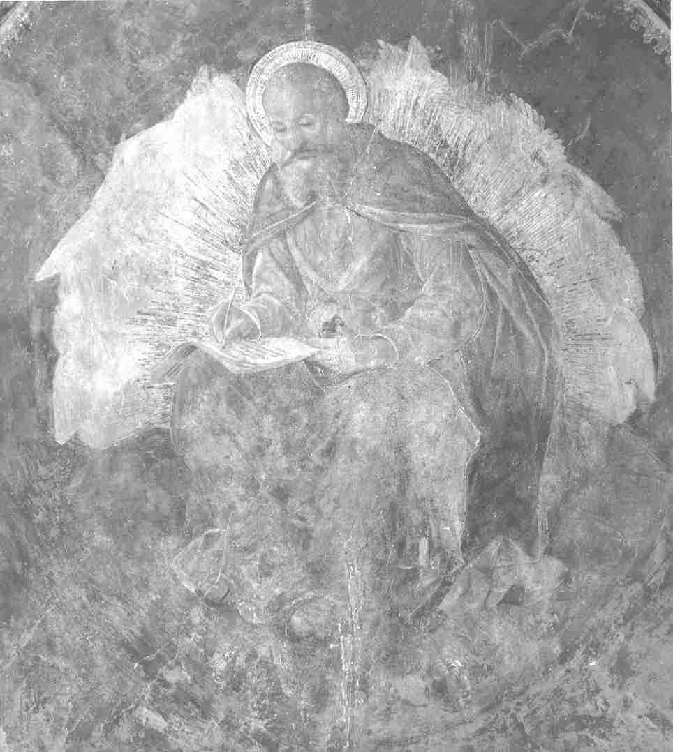 San Luca (dipinto, elemento d'insieme) di Foppa Vincenzo (sec. XV)