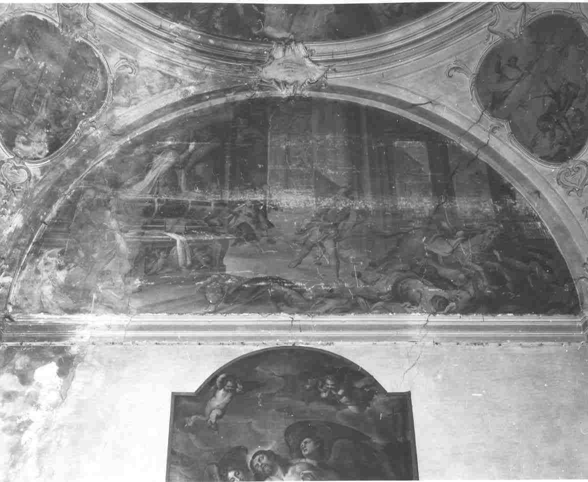 miracolo di Sant'Alberto (dipinto, opera isolata) di Cappello Antonio (prima metà sec. XVIII)
