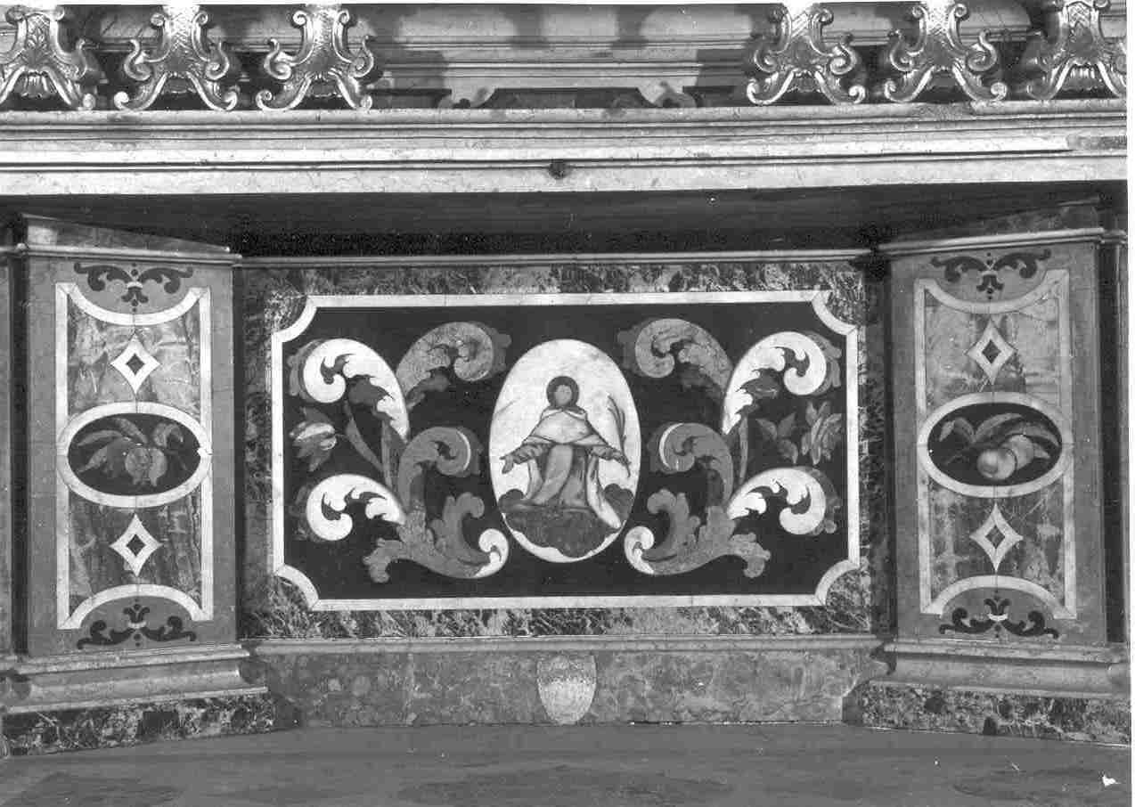 paliotto, elemento d'insieme - bottega bresciana (sec. XVIII)