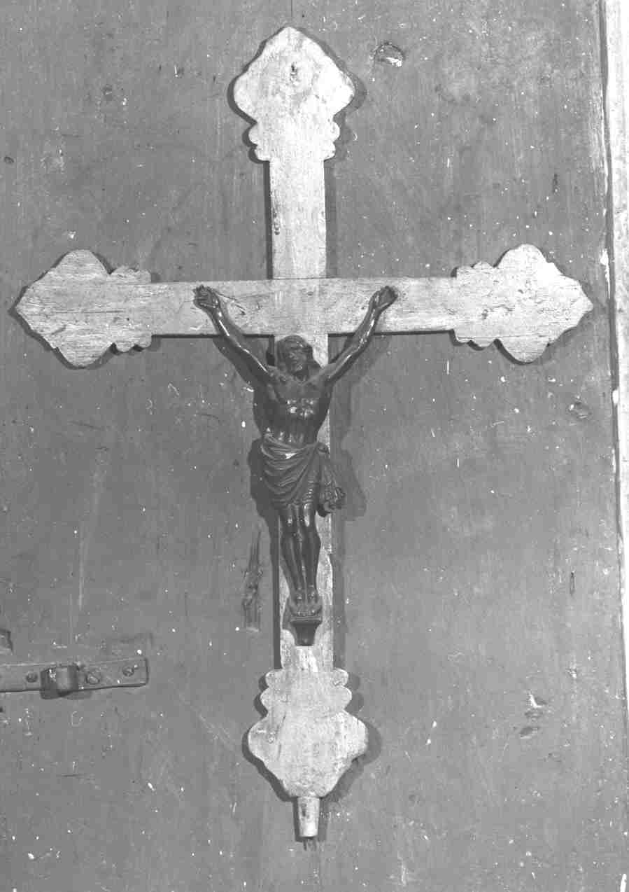 croce processionale, opera isolata - ambito bresciano (fine sec. XVIII)