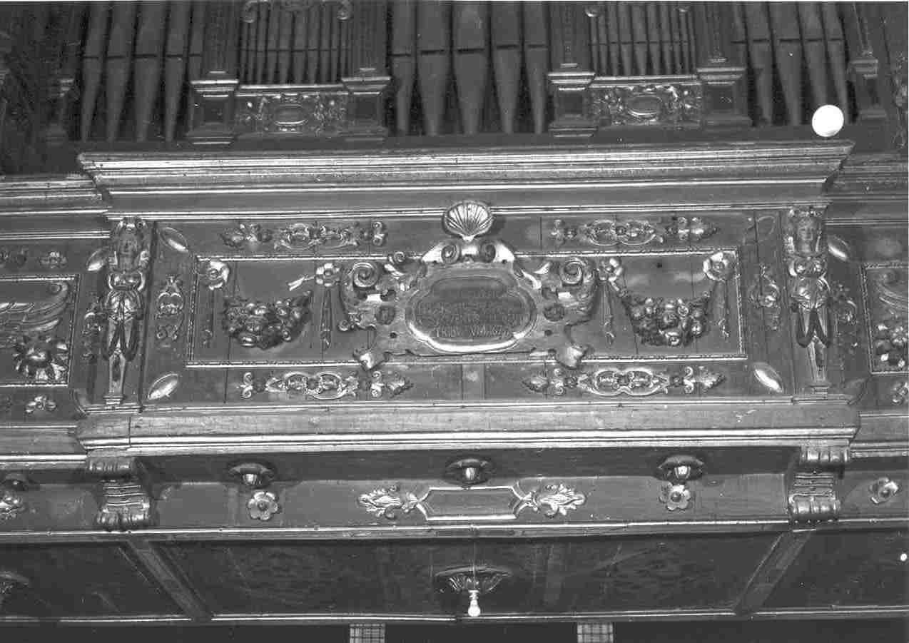 rilievo, elemento d'insieme - bottega bresciana (sec. XVII)