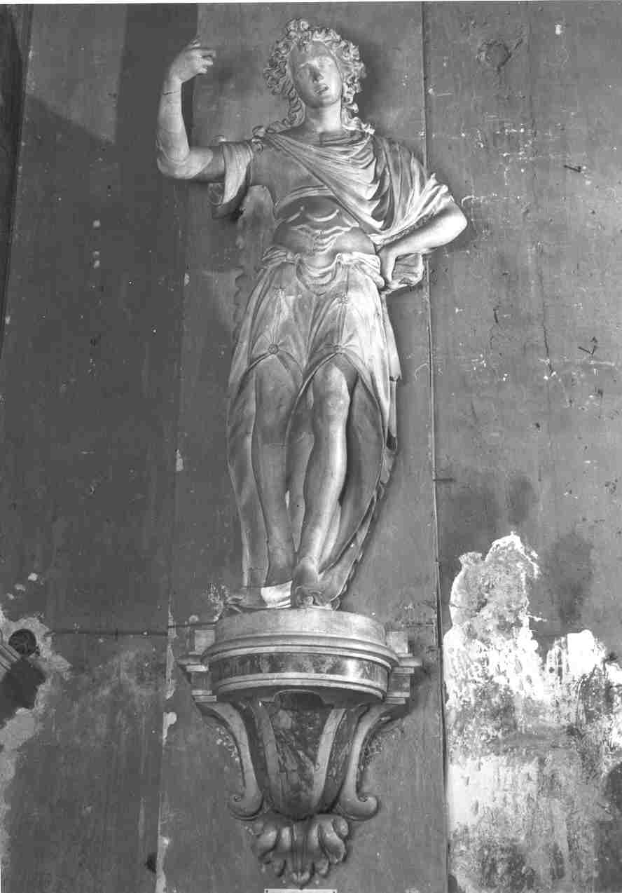 angelo (statua, pendant) di Carra Giovanni Antonio (attribuito) (primo quarto sec. XVII)