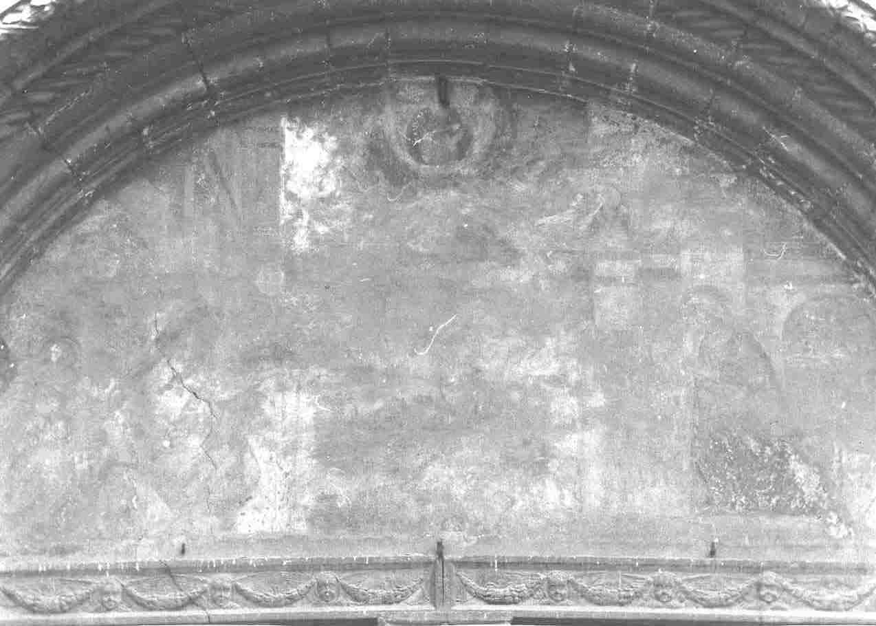 Annunciazione (dipinto, opera isolata) di Ferramola Floriano (inizio sec. XVI)