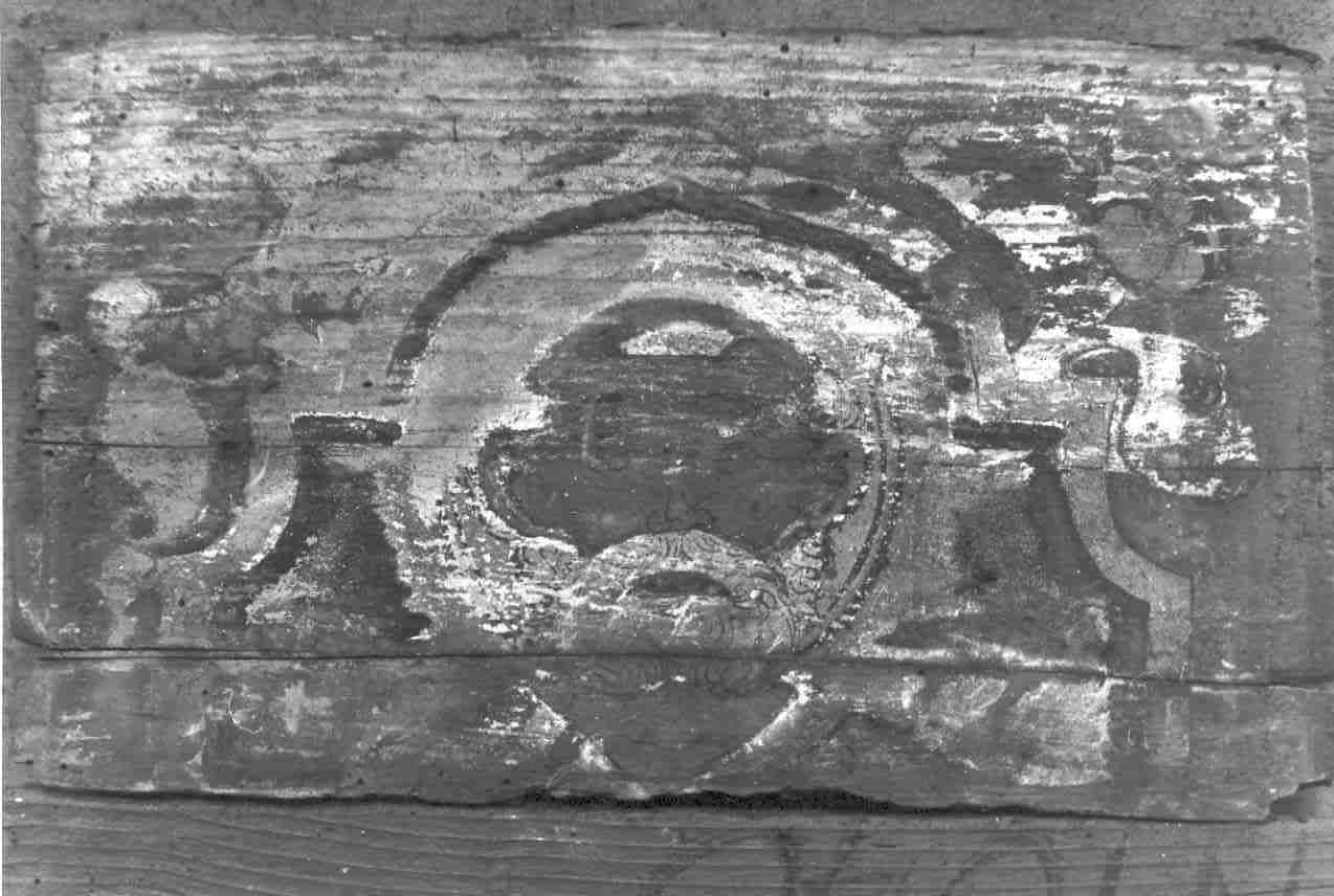 testa di santo (dipinto, opera isolata) - ambito bresciano (metà sec. XV)