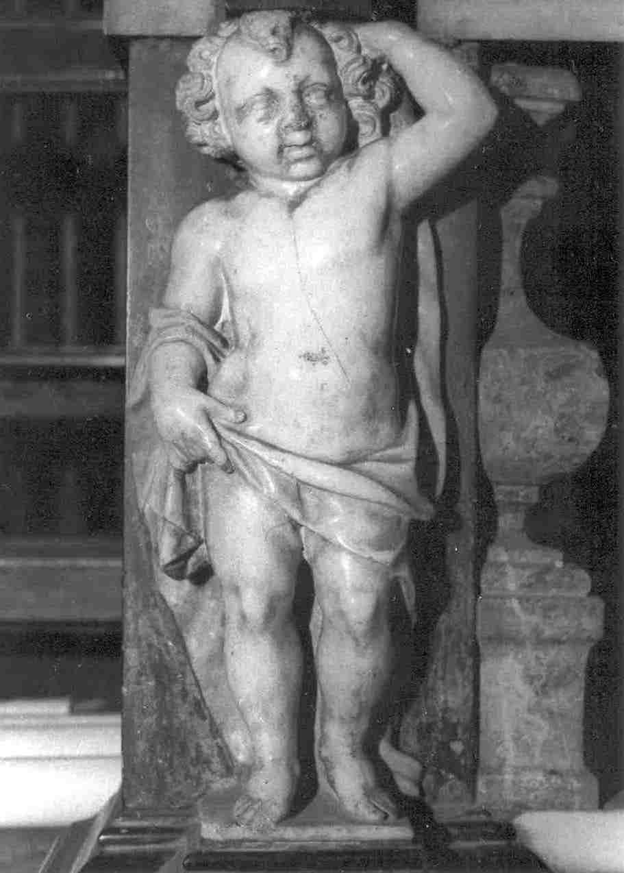 putto (statua, opera isolata) di Carra Giovanni Antonio, Carrà Carlo (prima metà sec. XVII)