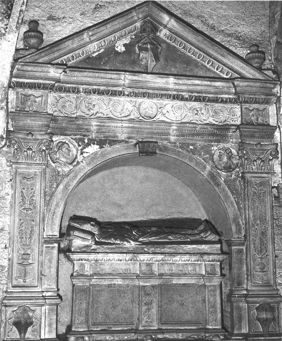 monumento funebre, opera isolata - bottega bresciana (sec. XV)