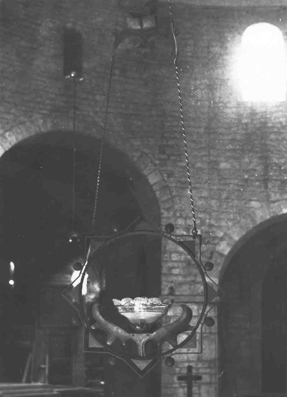 lampada, serie - ambito bresciano (sec. XX)