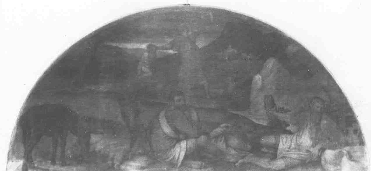 sacrificio di Isacco (dipinto, opera isolata) di Bonvicino Alessandro detto Moretto (sec. XVI)