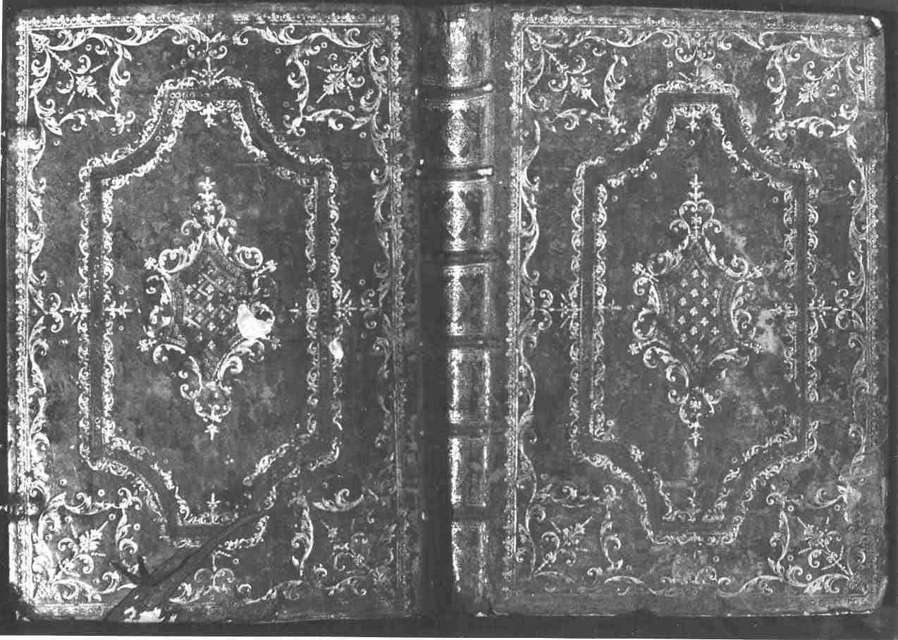 coperta di libro liturgico, opera isolata - ambito romano (sec. XVIII)