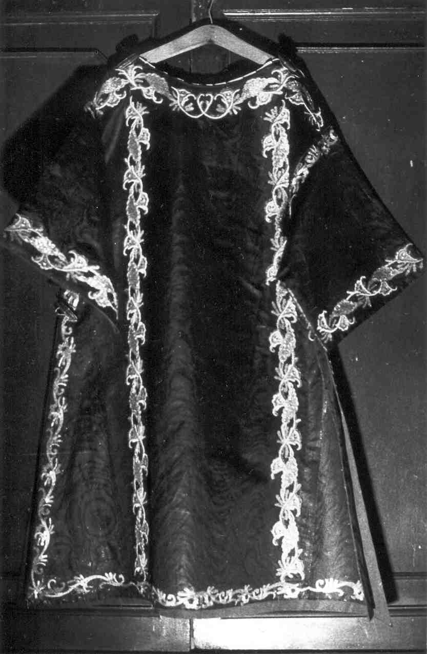tunicella, opera isolata - manifattura bresciana (sec. XVIII)