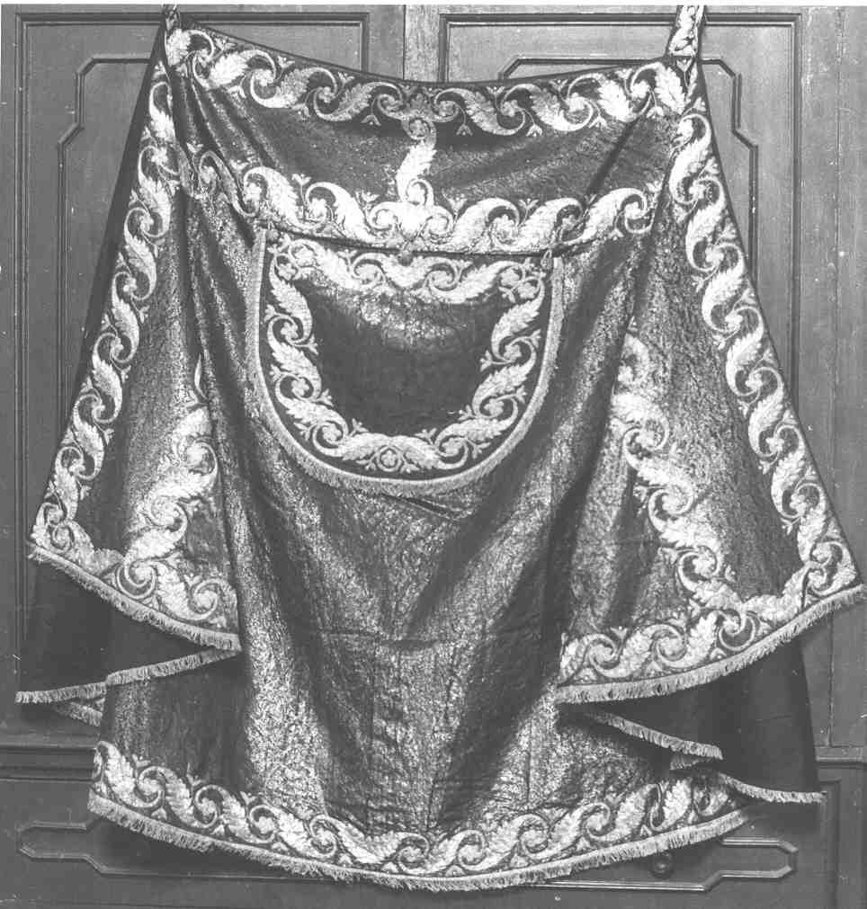 piviale, opera isolata - manifattura bresciana (sec. XVIII)