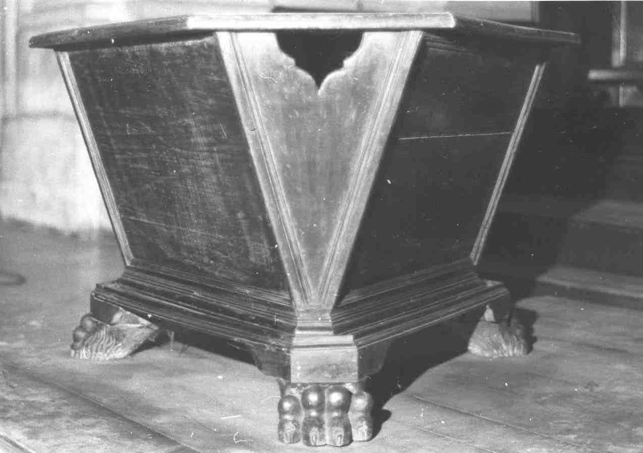 bancone, opera isolata - ambito bresciano (sec. XVI)