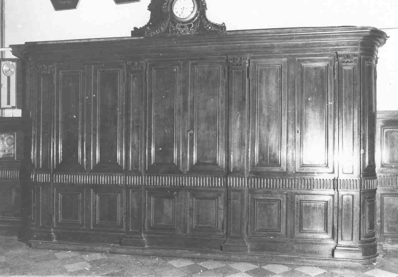 armadio, opera isolata - bottega bresciana (fine sec. XVIII)