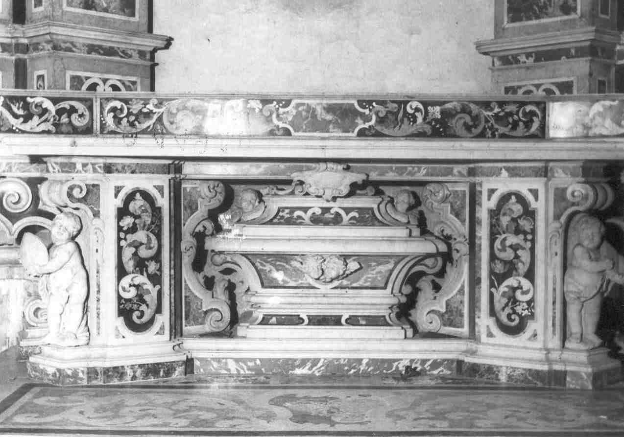 altare, opera isolata - bottega bresciana (prima metà sec. XVIII)