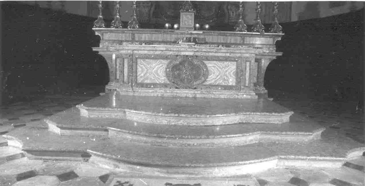 altare maggiore, opera isolata - bottega bresciana (metà sec. XVIII)