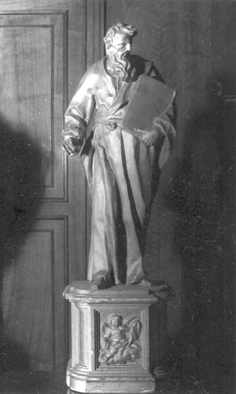 San Matteo Evangelista (statua, opera isolata) di Calegari Antonio (metà sec. XVIII)