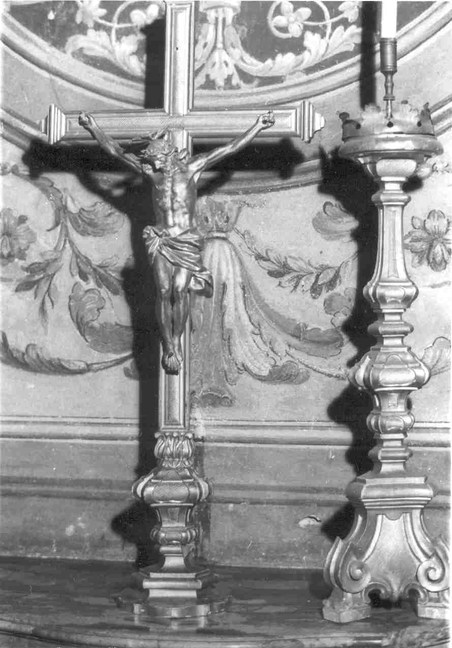 servizio d'altare, insieme - bottega bresciana (fine sec. XVII)