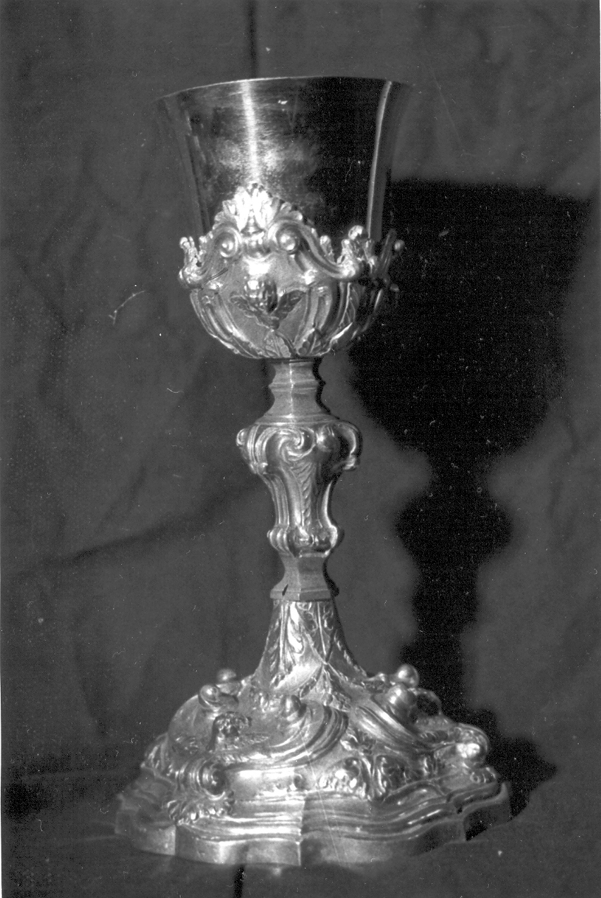calice, opera isolata - bottega bresciana (fine sec. XVIII)