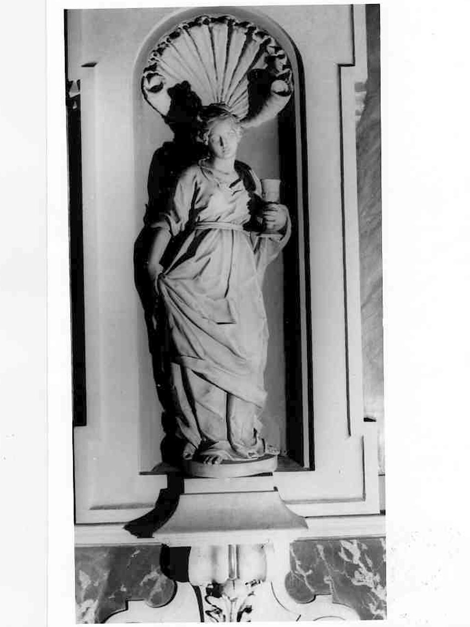 Fede (statua, elemento d'insieme) di Calegari Sante il Vecchio (sec. XVIII)