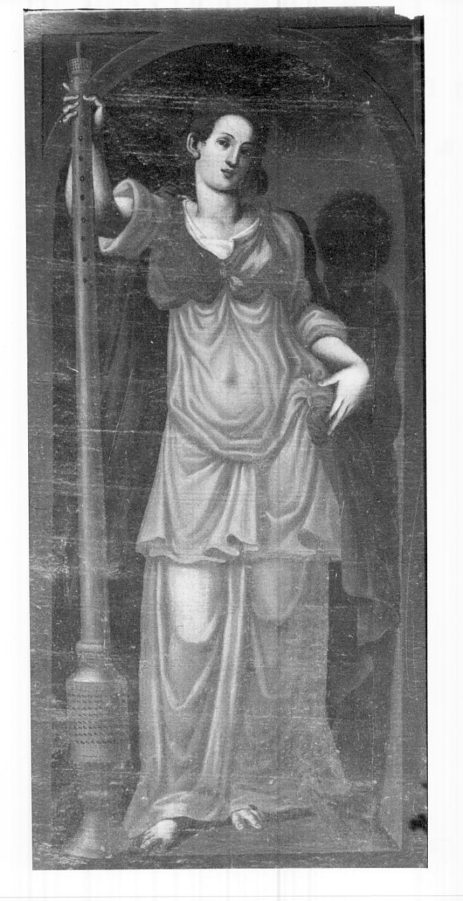 Santa Cecilia (dipinto, opera isolata) - ambito italiano (metà sec. XVI)