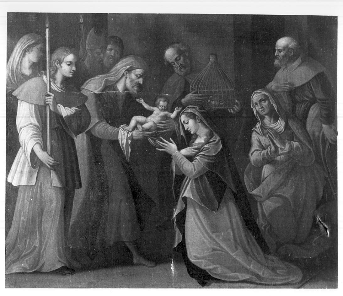 presentazione di Gesù al tempio (dipinto, opera isolata) di Savi Domenico (prima metà sec. XVII)