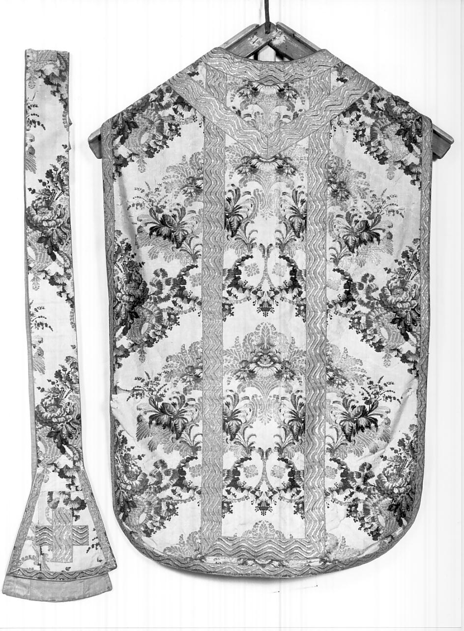 paramento liturgico, insieme - ambito italiano (sec. XVIII)