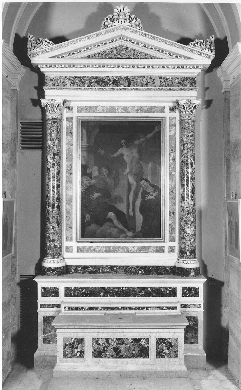 altare, opera isolata di Donegani Giovanni (fine sec. XVIII)