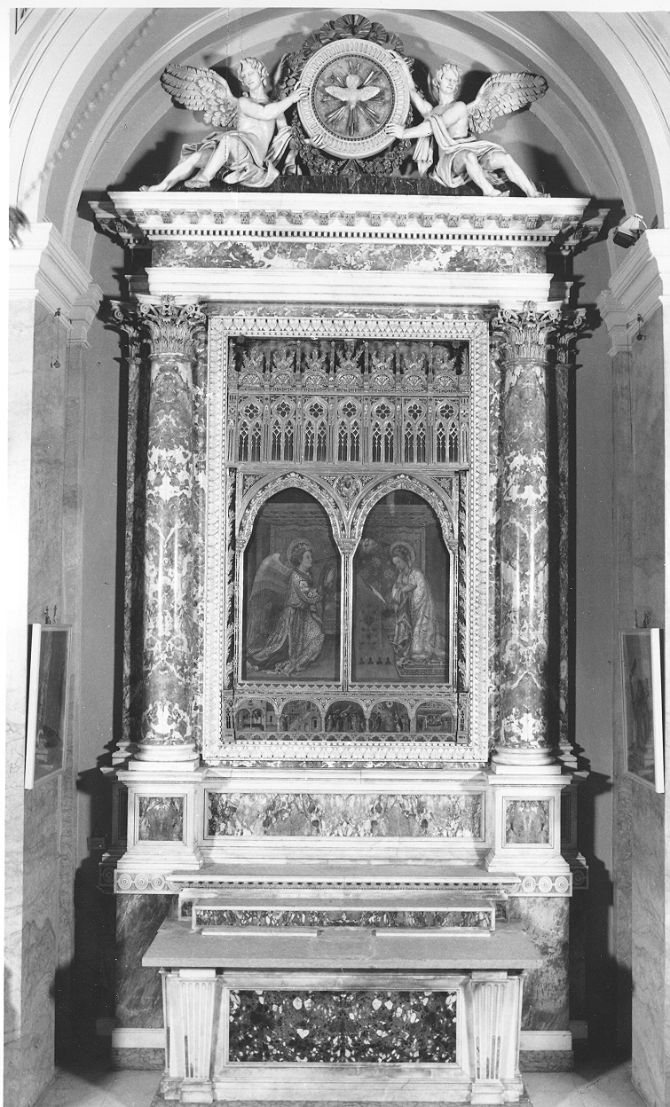 altare, opera isolata di Donegani Giovanni (fine sec. XVIII)