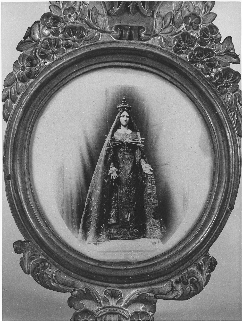 targa devozionale, opera isolata - ambito lombardo (sec. XIX)