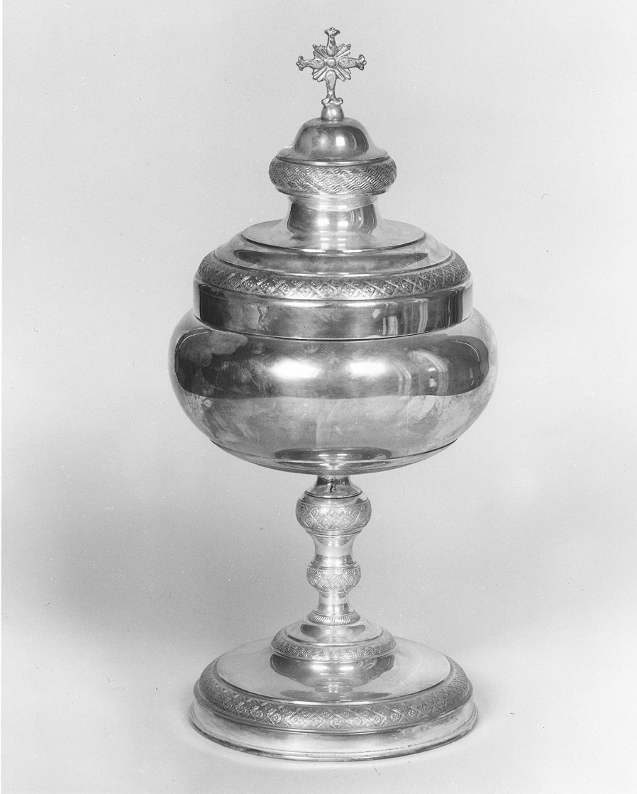 pisside, opera isolata - ambito lombardo (inizio sec. XIX)