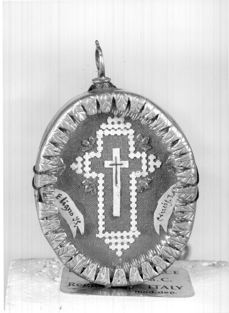 reliquiario a capsula - a medaglione, opera isolata - ambito lombardo (fine sec. XVIII)