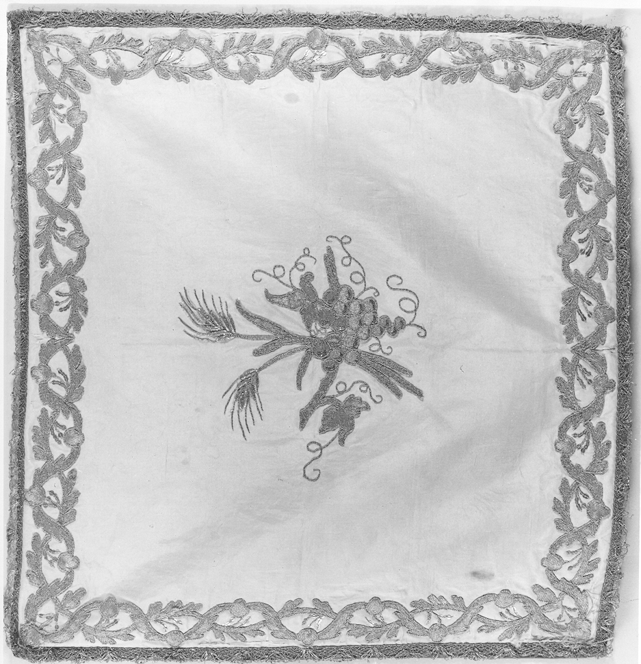 velo di calice, opera isolata - ambito italiano (inizio sec. XIX)