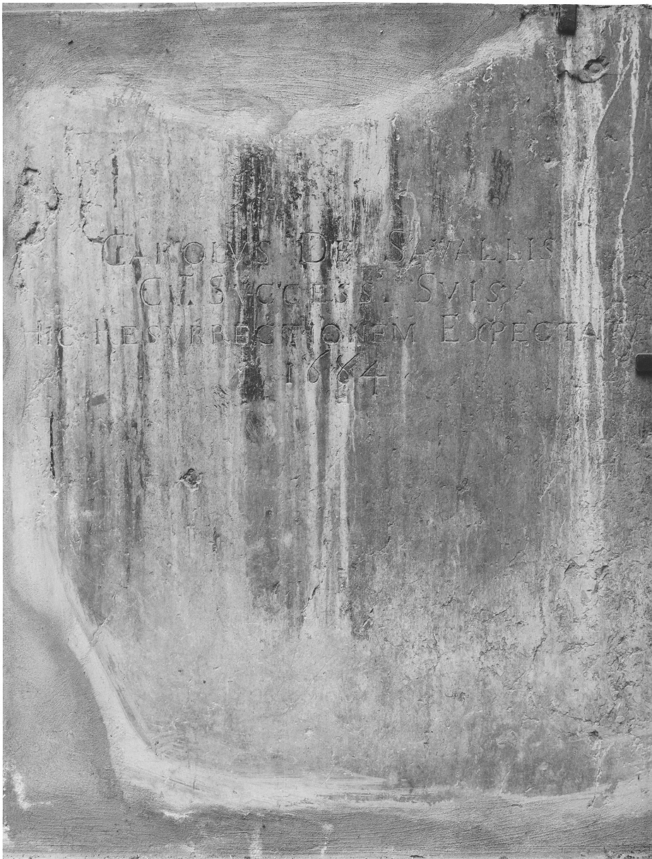lapide tombale, opera isolata - ambito lombardo (sec. XVII)
