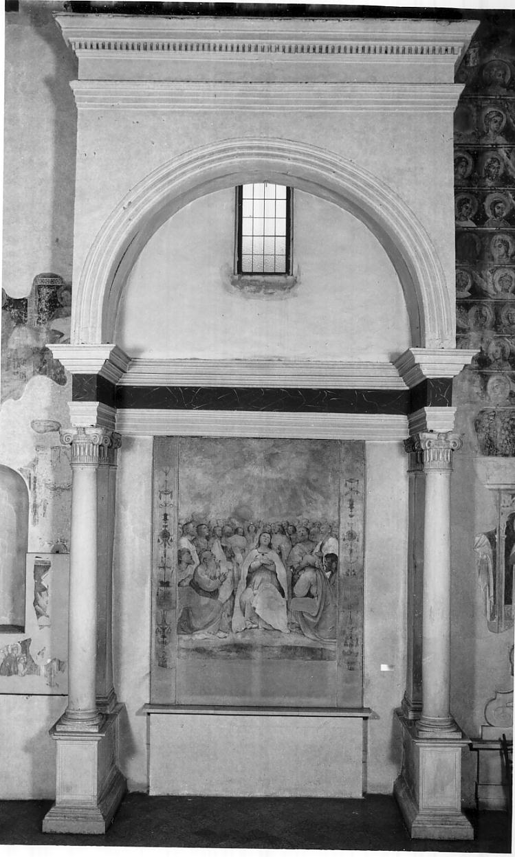altare, insieme - ambito bresciano (sec. XVI)
