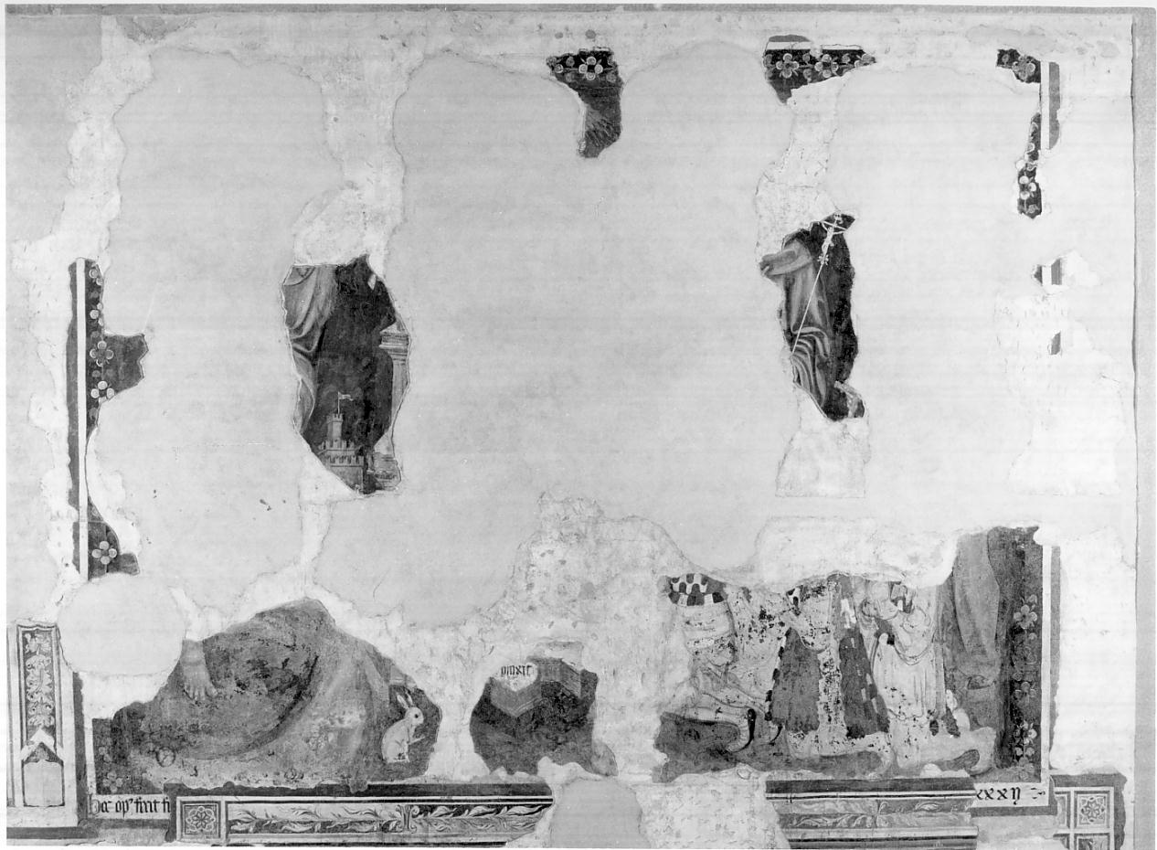 dipinto, frammento - ambito padano (sec. XIV)