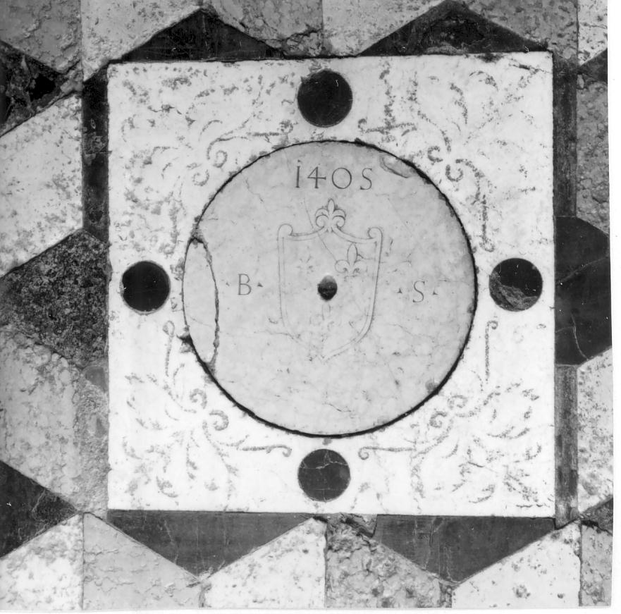 lastra tombale, opera isolata - ambito bresciano (sec. XV)