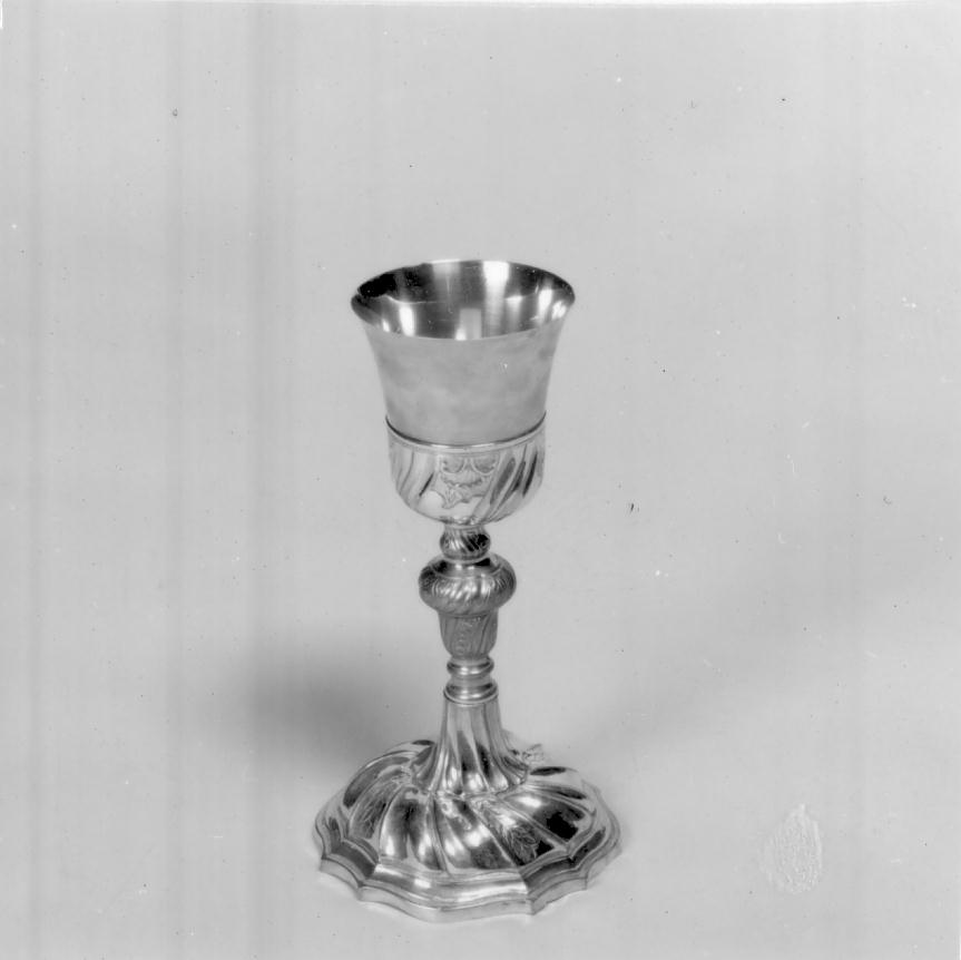 calice, opera isolata - ambito bresciano (sec. XVIII)