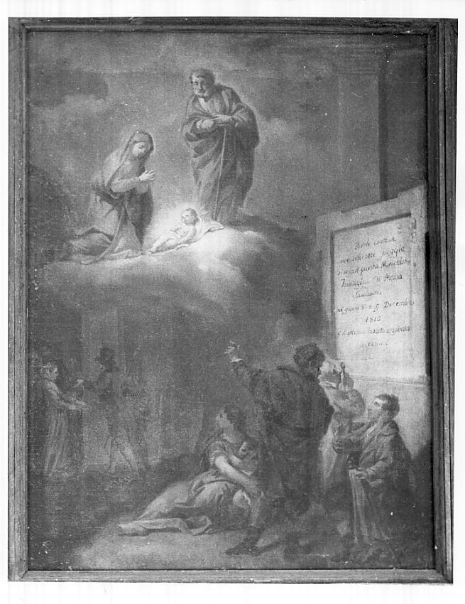 ex voto, opera isolata di Cattaneo Santo detto Santino (attribuito) (sec. XIX)