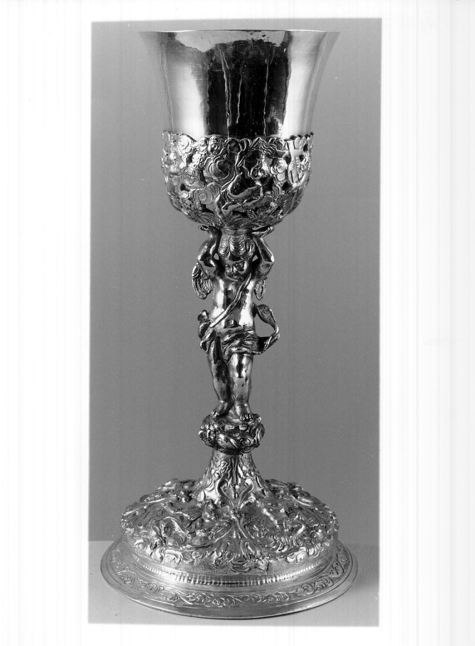 calice, opera isolata - bottega veneziana (fine/inizio secc. XVII/ XVIII)