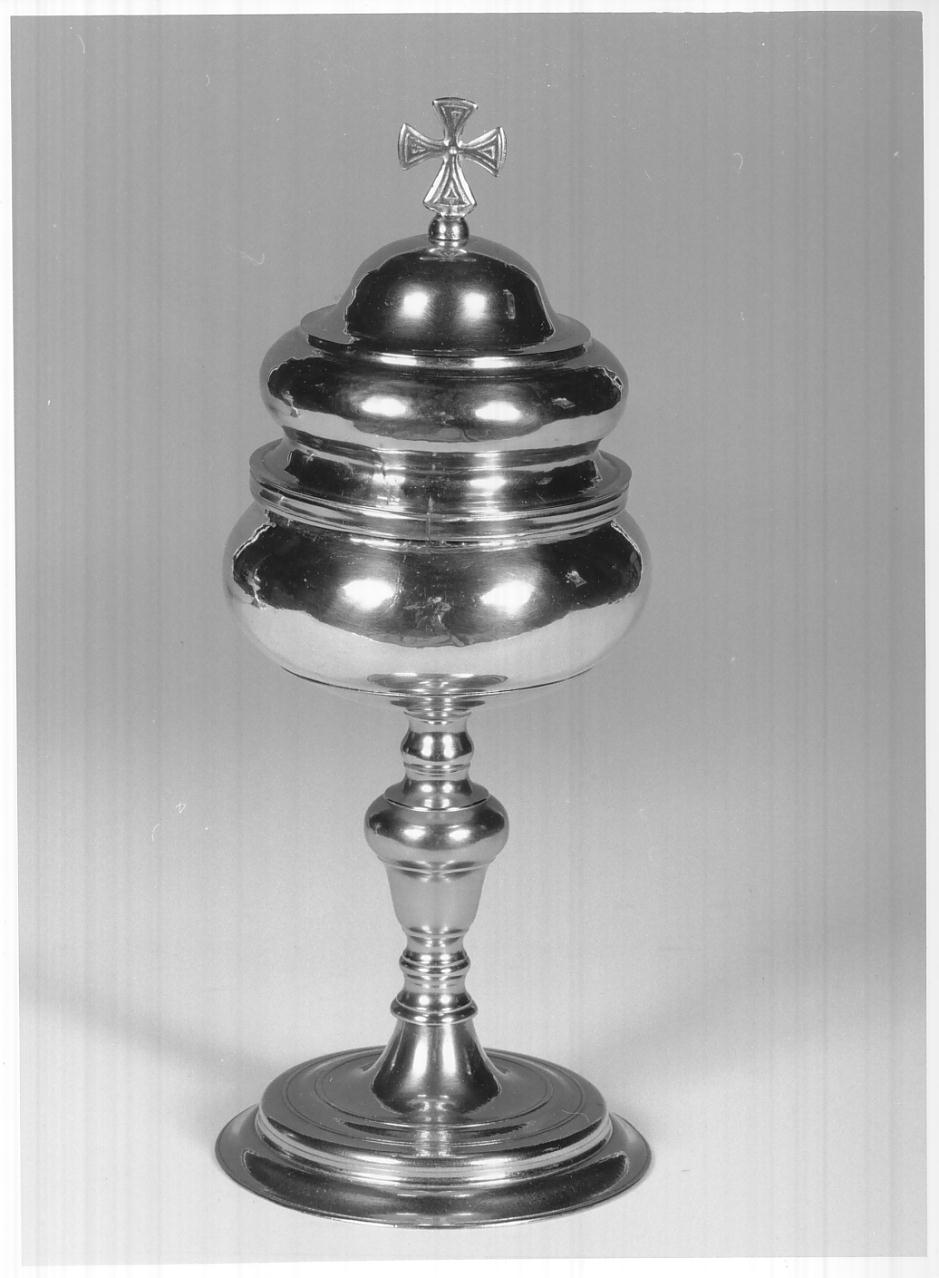 pisside, opera isolata - ambito lombardo (fine/inizio secc. XVII/ XVIII)