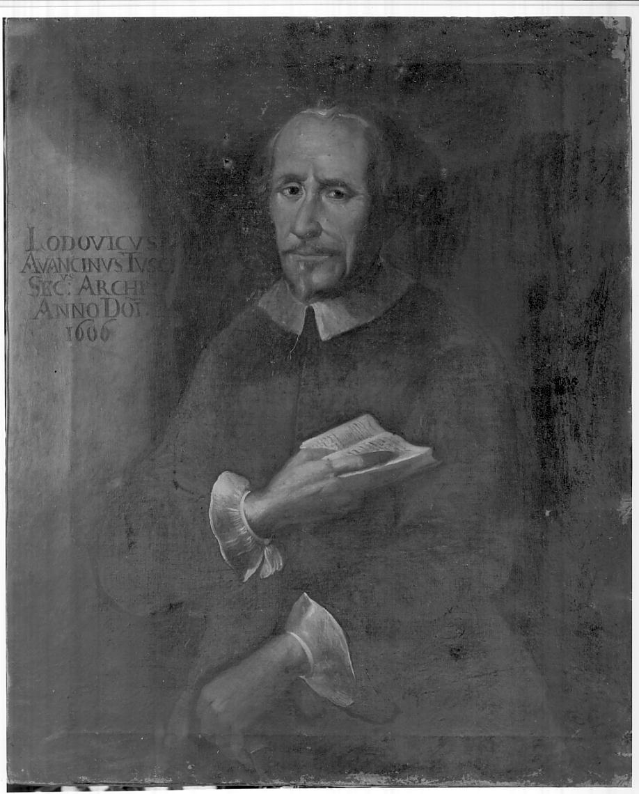 Ritratto dell'arciprete Ludovico Avanzini (dipinto, opera isolata) - ambito bresciano (sec. XVII)