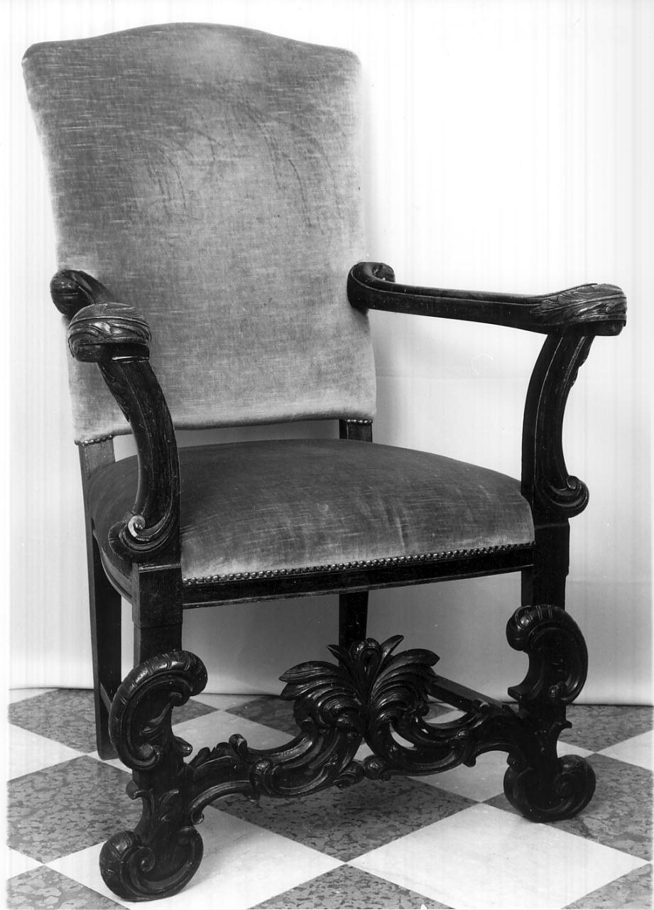 seggiolone, opera isolata - ambito bresciano (seconda metà sec. XVII)