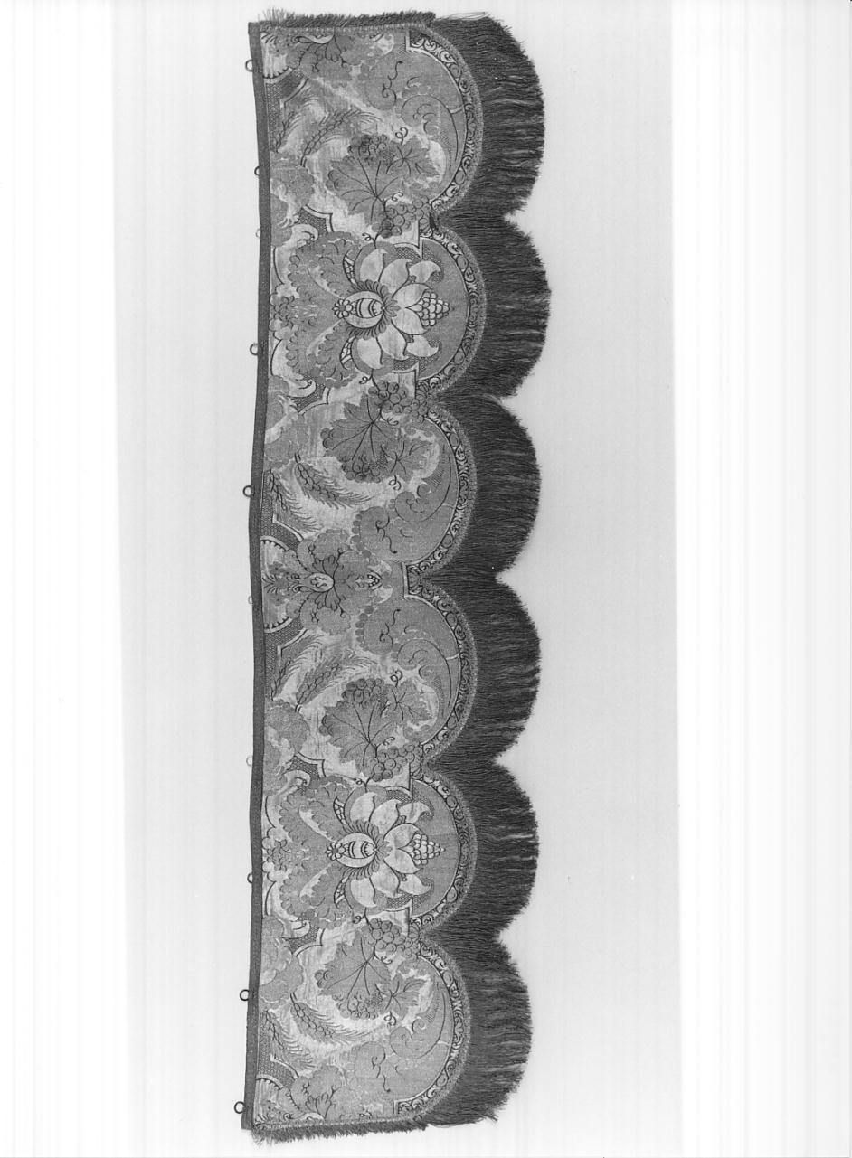 drappellone del baldacchino processionale, serie - manifattura italiana (seconda metà sec. XIX)