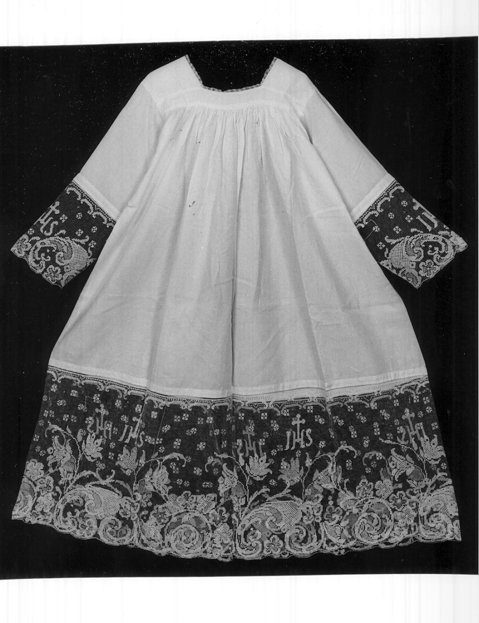 camice, opera isolata - manifattura lombarda (fine/inizio secc. XIX/ XX)