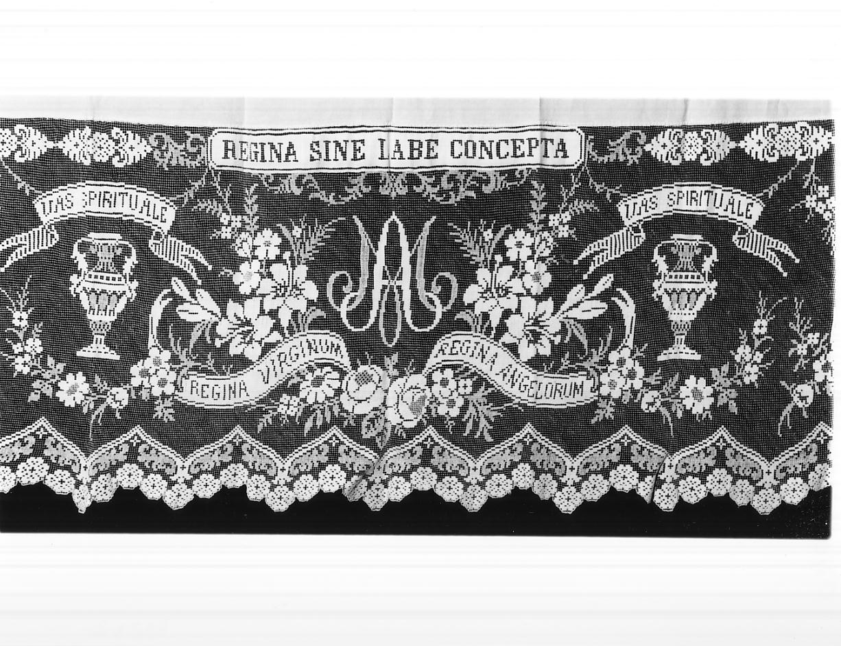 tovaglia d'altare, opera isolata - manifattura lombarda (fine/inizio secc. XIX/ XX)