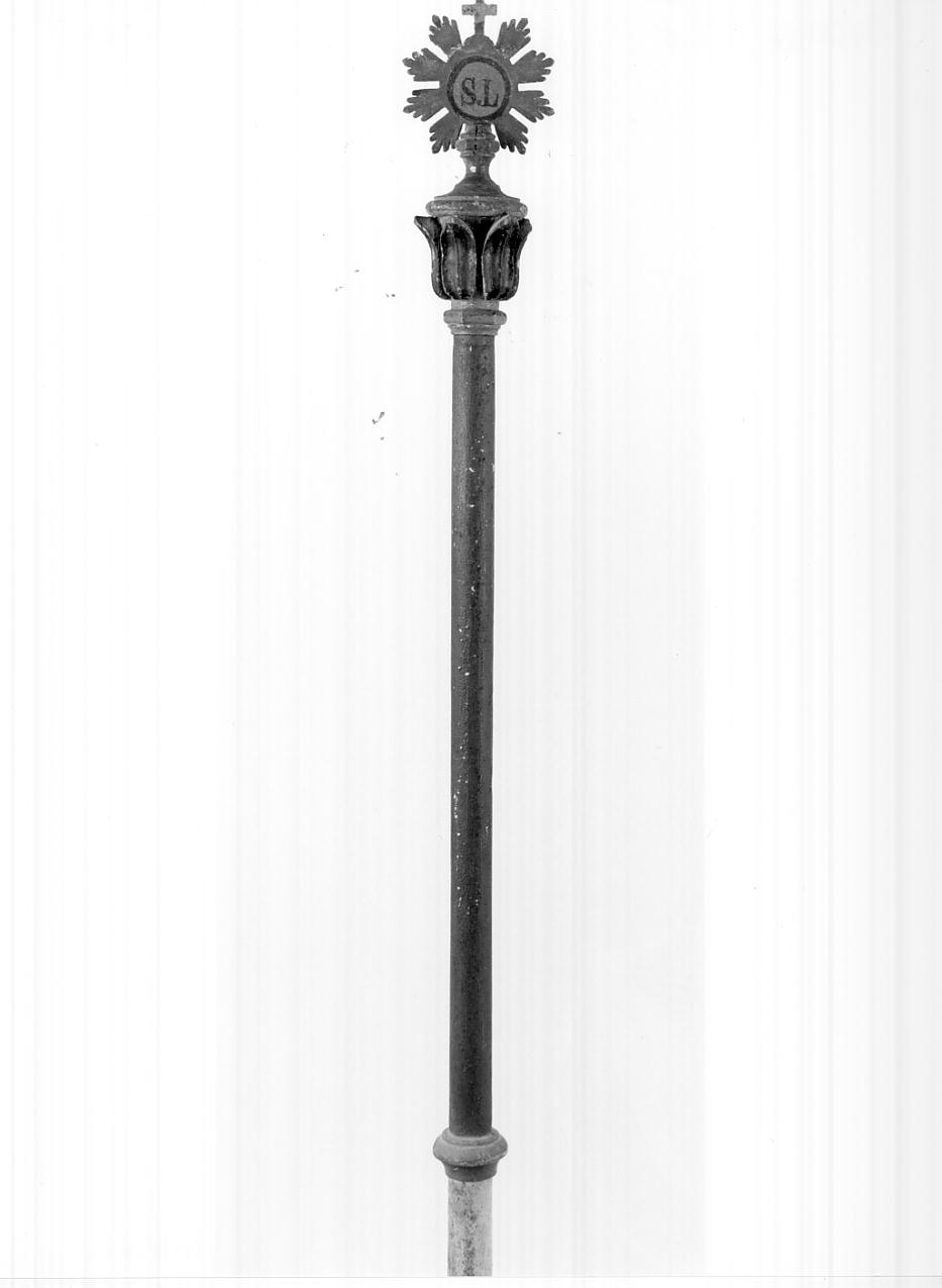 mazza processionale, serie - ambito lombardo (prima metà sec. XIX)