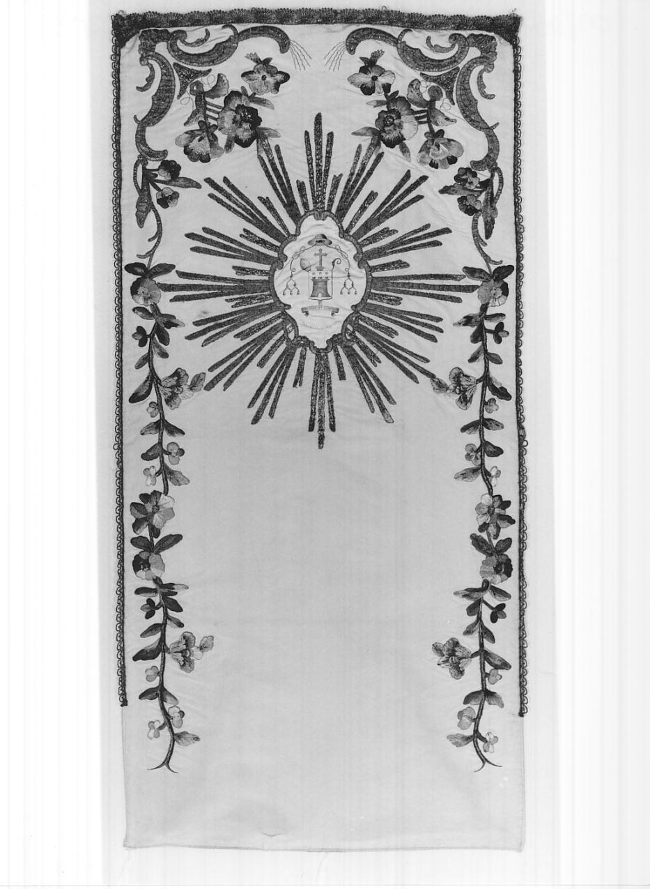 velo omerale, frammento - manifattura lombarda (seconda metà sec. XVIII)