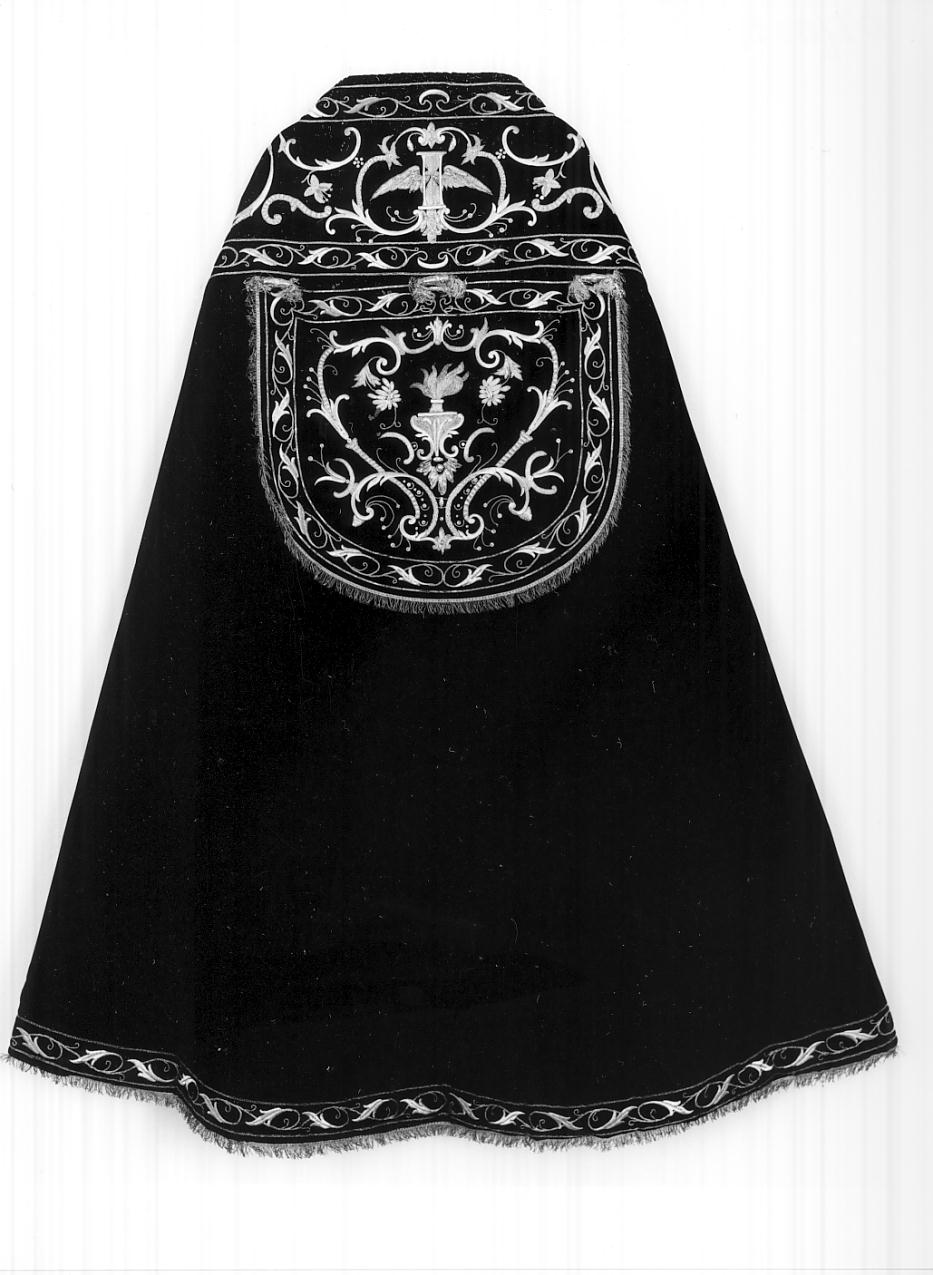 piviale, opera isolata - manifattura lombarda (seconda metà sec. XIX)