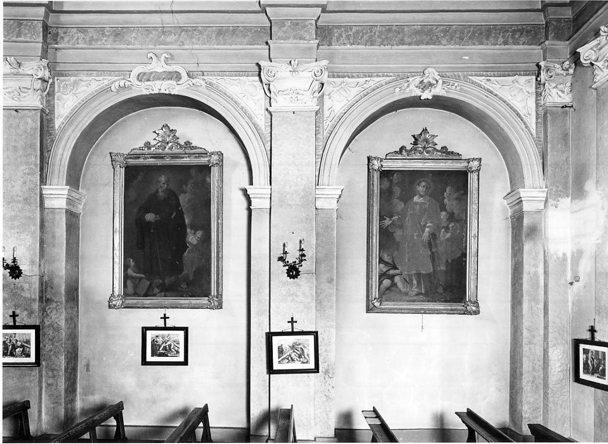 motivi decorativi fitomorfi/ a volute/ cartigli/ fiori (decorazione plastica, insieme) - ambito lombardo (inizio sec. XVII)